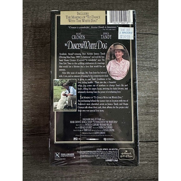 To‎ Dance With The White Dog VHS Hallmark Gold Crown Collector's Edition (1999) - Picture 2 of 3